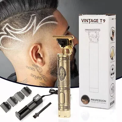 

Машинка для стрижки волос T-outliner, Беспроводная Машинка для стрижки волос с нулевым Изливом, ультразвуковой бытовой прибор, триммер для волос...