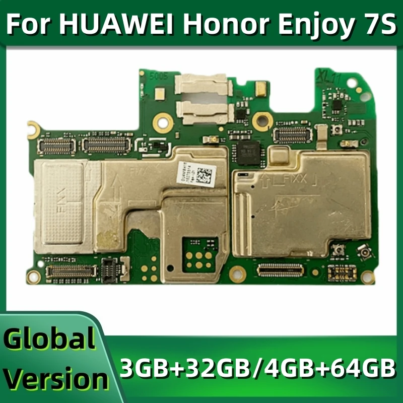 

Модуль печатной платы материнской платы для материнской платы HUAWEI Honor Enjoy 7S, разблокированная логическая плата, система Android с полными чипами, 32 ГБ, 64 ГБ