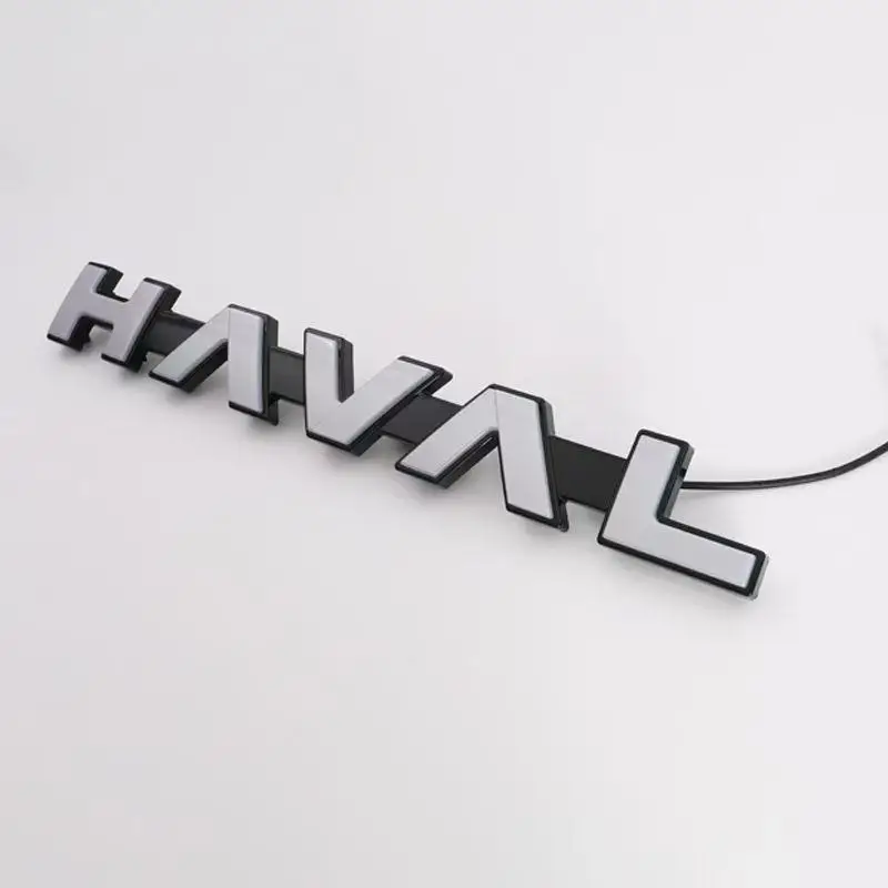 

Haval H9 автомобильная светодиодная подсветка, решетка с логотипом автомобиля, динамический потоковый светильник, декоративные аксессуары на передней части автомобиля