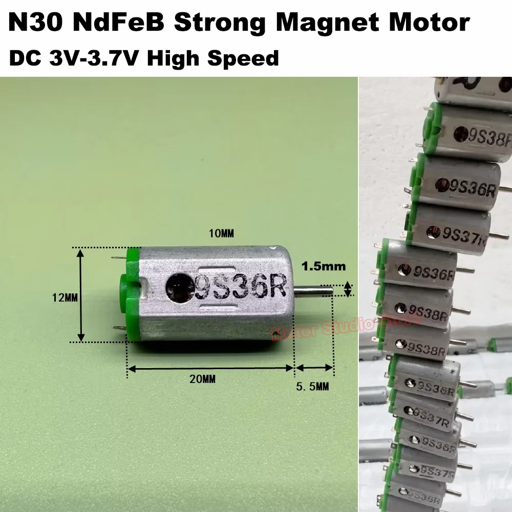 

Супер NdFeB сильный магнитный мини 12 мм * 10 мм фотоуглеродная щетка Электрический двигатель постоянного тока 3 в 3,7 в высокая скорость DIY игрушечный автомобиль вертолет