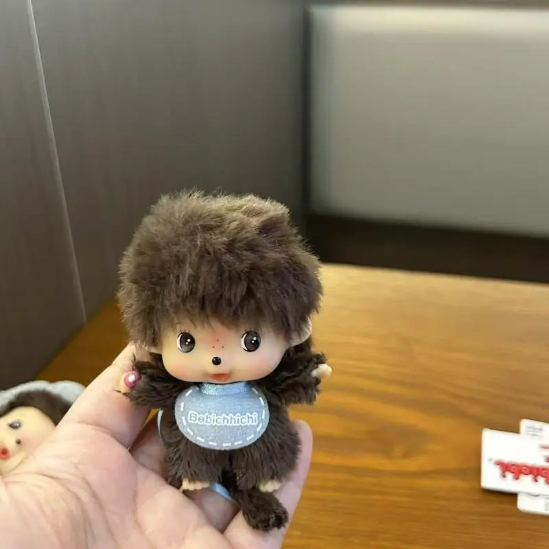 Фото Мультяшная плюшевая игрушка Monchhichi из серии Cross Dressing, кукла с наполнителем из ПП хлопка, брелок-подвеска для декора рюкзаков девочек №2