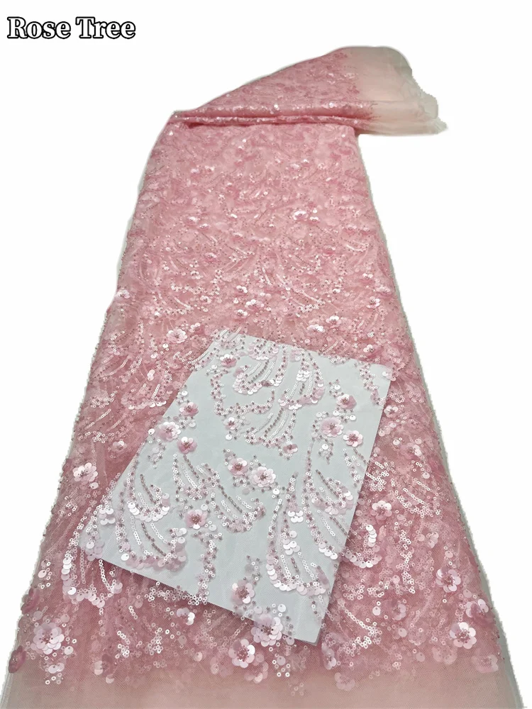 Рисунок 4 - Новейшая африканская кружевная ткань с вышивкой