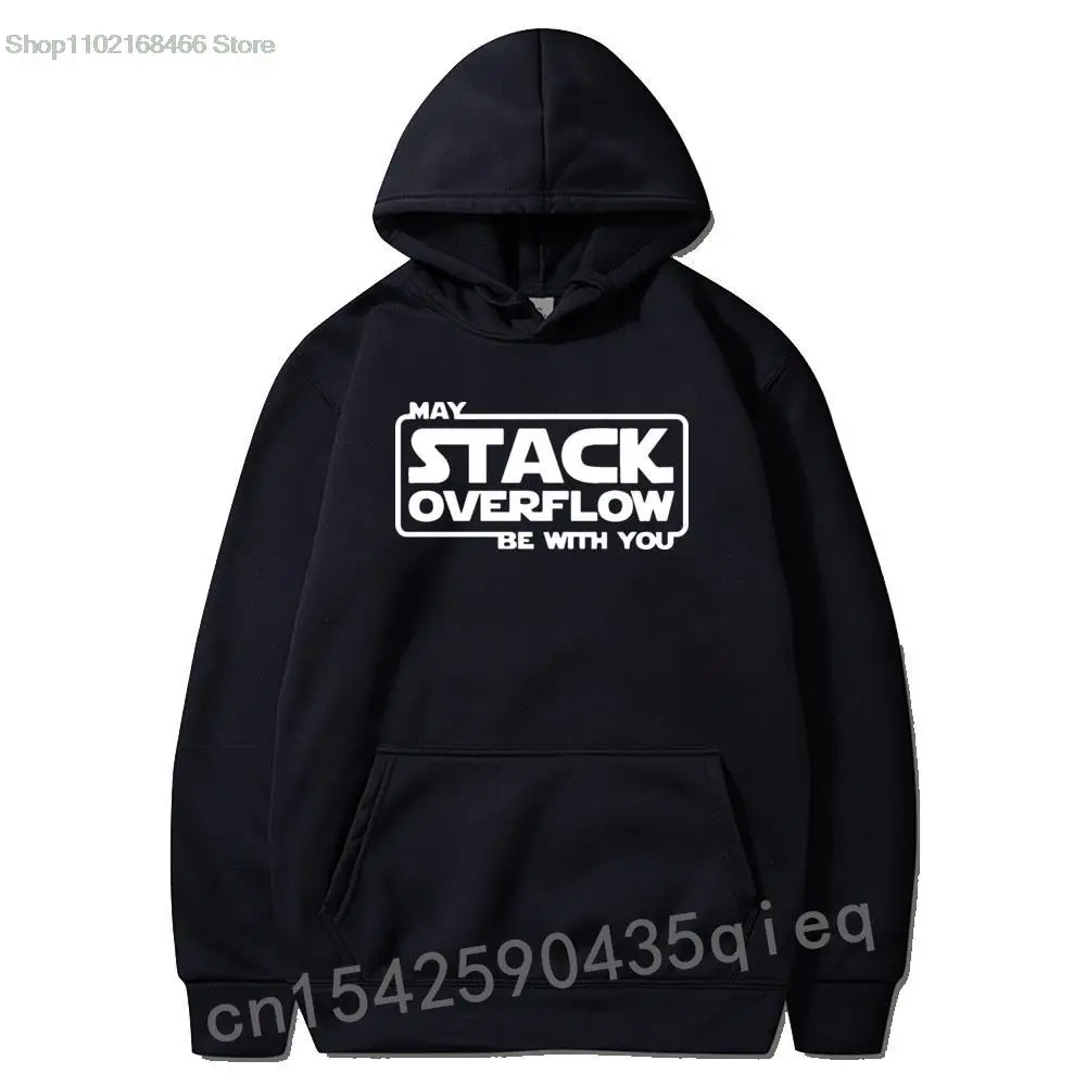 

Eu Size May Stack Overflow Be With You Computer Language Jave Programming Word Black Long Sleeve Hoodies