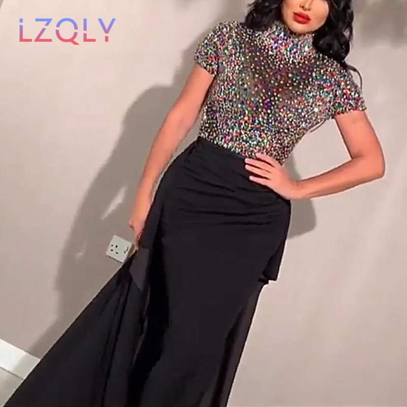 2022 New Style Women's Evening Full Dress Fashion Sexy Sequin Full Dresses For Women Bridesmaid Dress