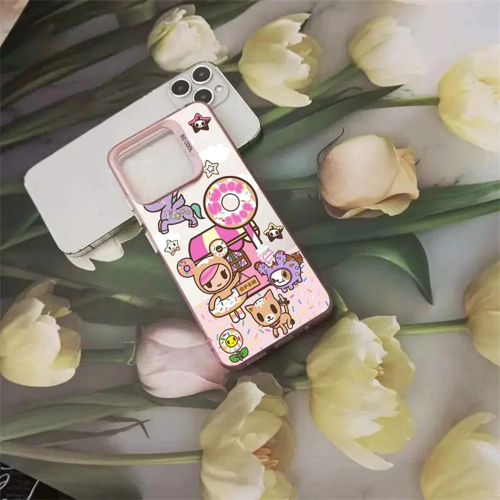 Фото Японский чехол для телефона Tokidokis для Samsung Galaxy A16 A06 A35 A55 A25 A05S A15 A56 A54 A36 A34 A24 A26 A14 A05 A04 4G 5G Matte Cover №5