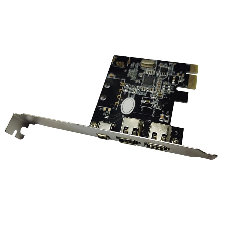 Firewire Card PCIe 800 Adapter for Win10 3 Ports IEEE 1394 PCI Express Controller Desktop PC Win 7 |