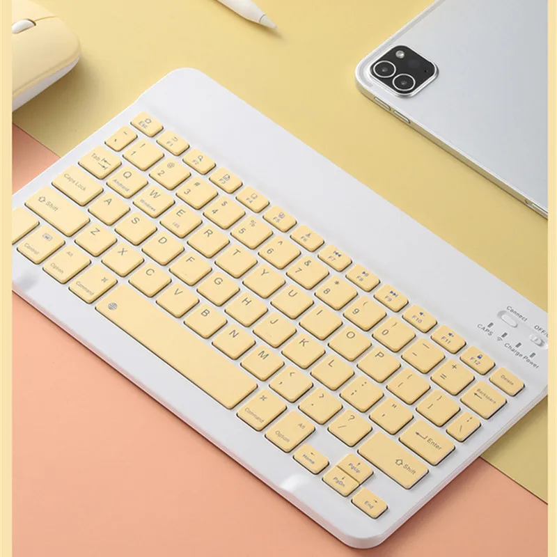 Беспроводная клавиатура для ipad телефона планшета iPad Bluetooth-совместимая и мышь Samsung