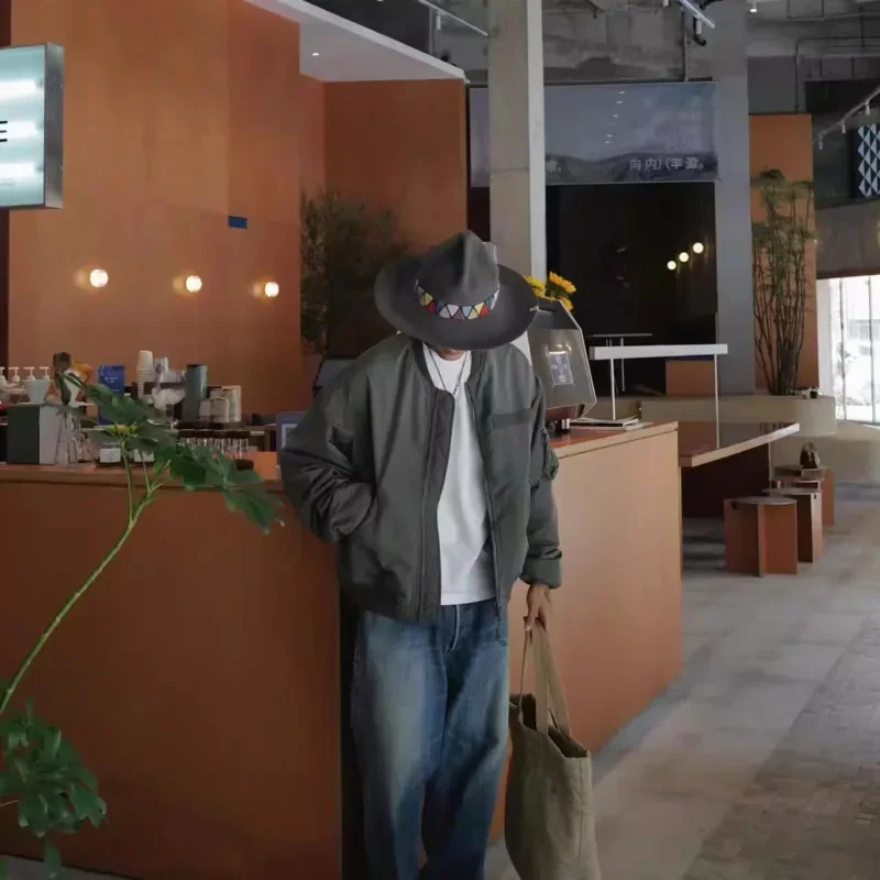 VISVIM 23AW THORSON CRASH MA1 хлопковая куртка Thor в одном стиле