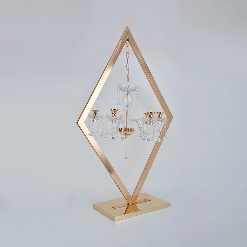 

2 piece romantic wedding candle holder set wedding party table decoration supplies