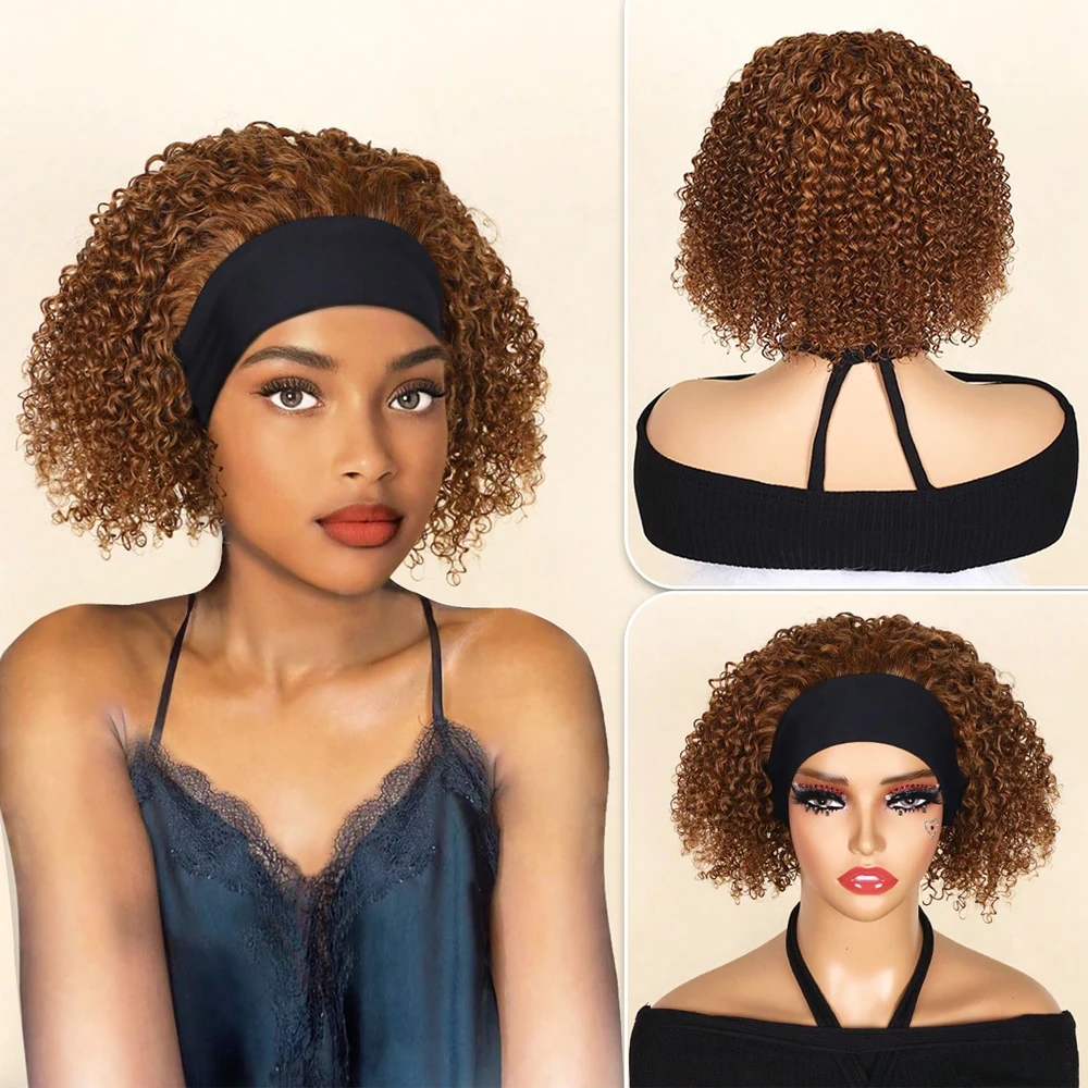 TNICE Светло-русый вьющийся парик Haifa Искусственный коричневый волнистый из