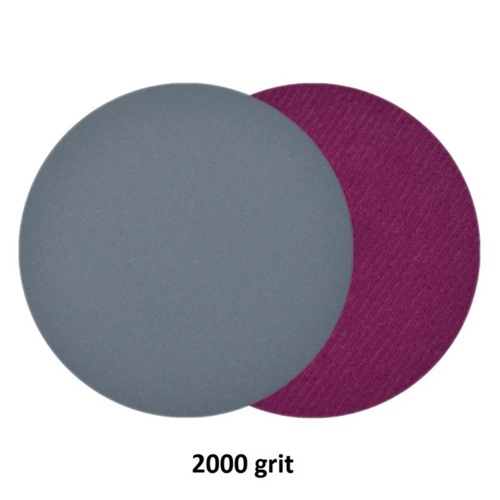 

Frosted Paper Sanding Discs Silicon Carbide Wet And Dry 125mm 30pcs 5 Inch 800-3000 Grit Disk Workshop Equipment