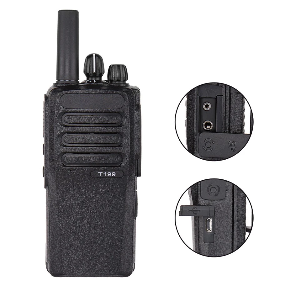 Vilful T199 Cheapest Walkie Talkie App 3G Pocket FM Network Poc Radio Smooth Wireless Intercom Long Range