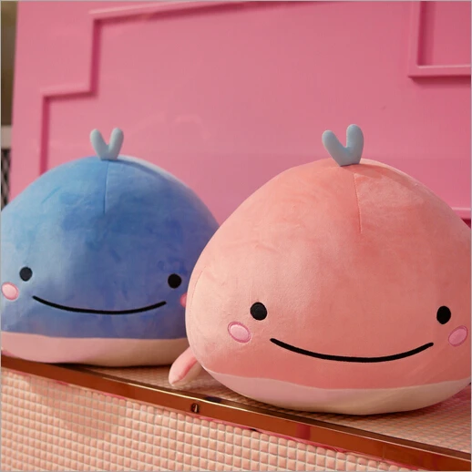 

15CM Kawaii Down cotton whale plush toy super soft dolphin pillow Stuffed toys high quality Aquatic creatures birthday gift