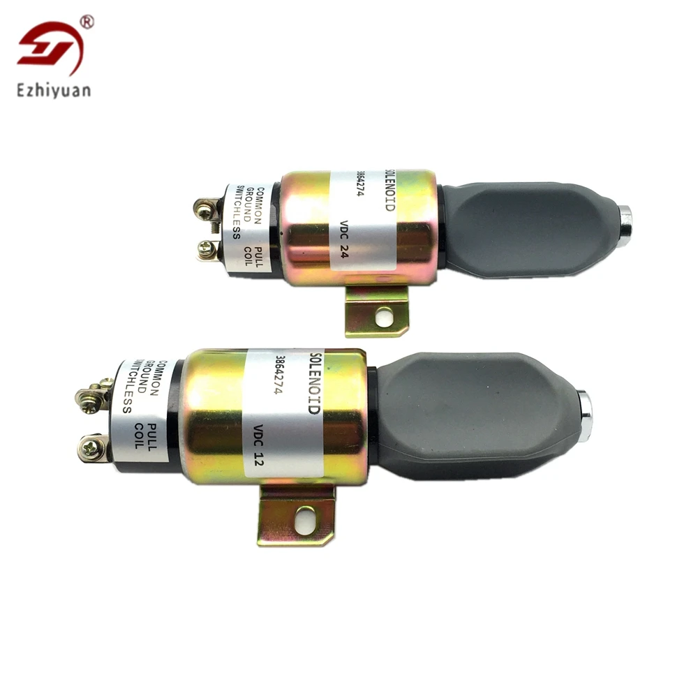 

3864274 1751-24E 12V 24V Stop Shut Off Solenoid For Diesel Generator Set