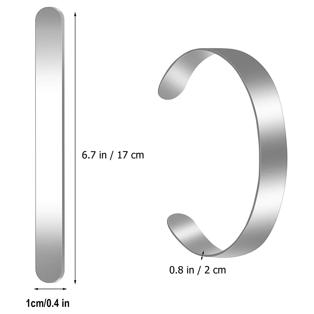12-шт. Заготовки для изготовления ювелирных изделий манжеты серебряные