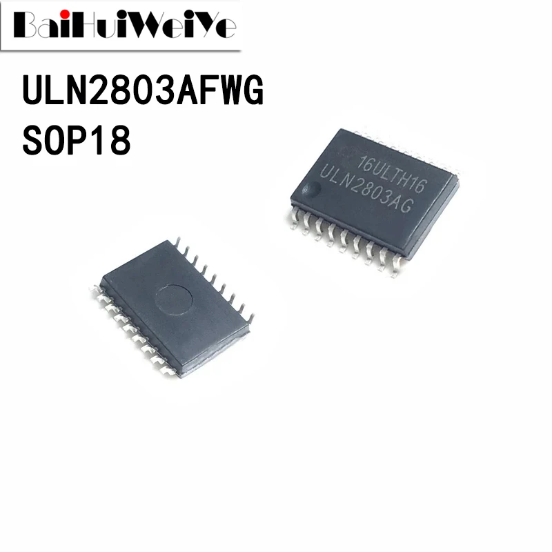 

10PCS ULN2803AFWG ULN2803AG ULN2803A ULN2803 7.2mm Darlington SOP-18 New Original IC Good Quality Chipset In Stock SOP18