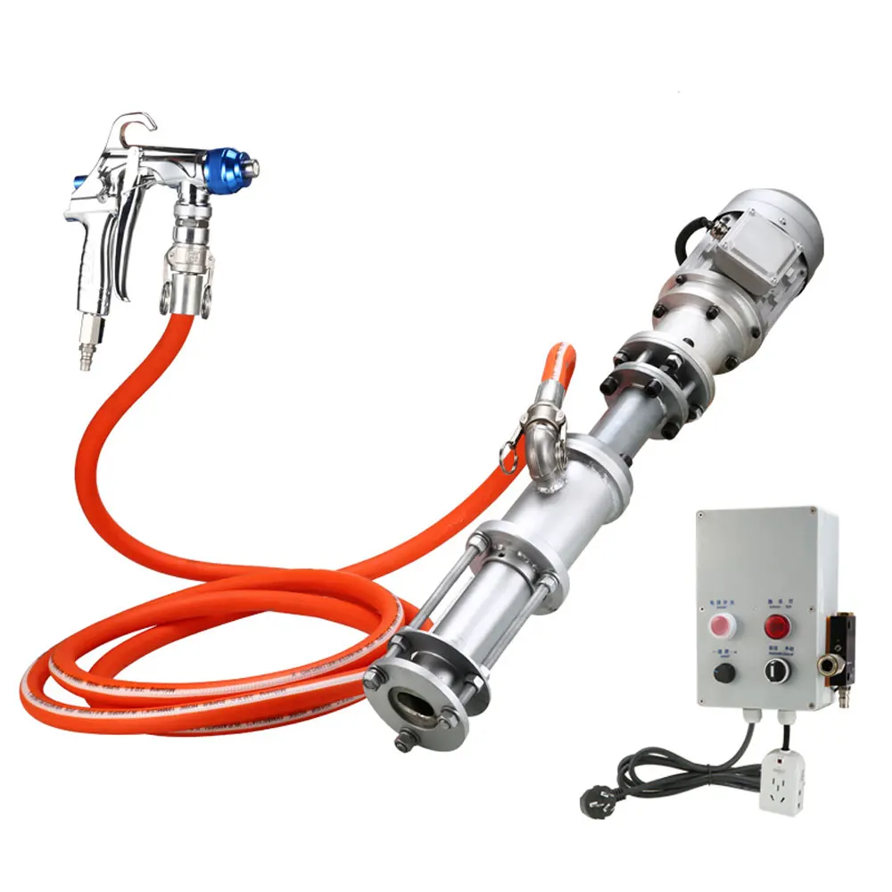 

2800W Brushless Sprayer Portable Stone paint spraying machine Putty coating machine Real stone paint spraying machine