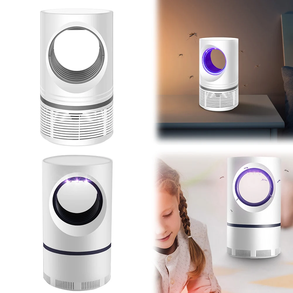 Электрическая USB-лампа-ловушка для насекомых Нетоксичная ловушка Электронная