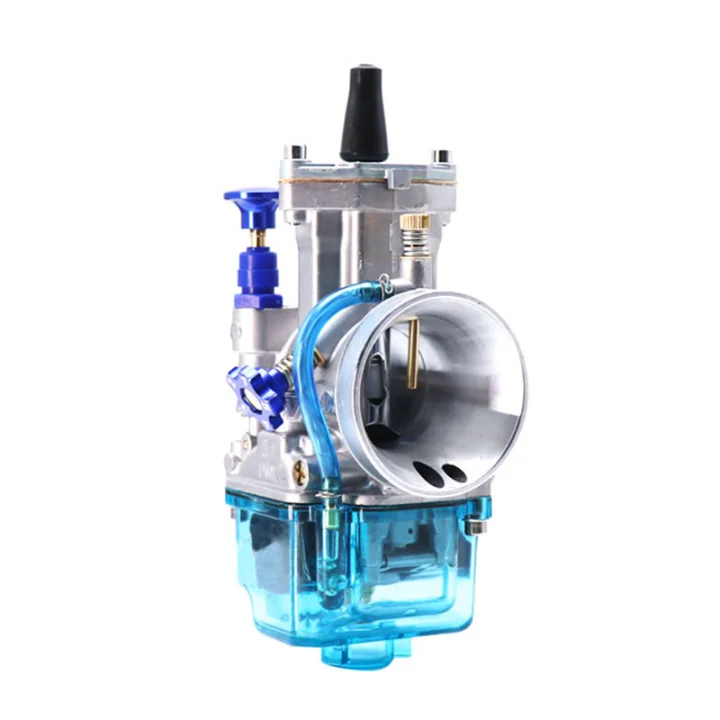 

Motorcycle Carb Carburetor Transparent Blue Oil Pan Universal High Performance Racing Carburetors