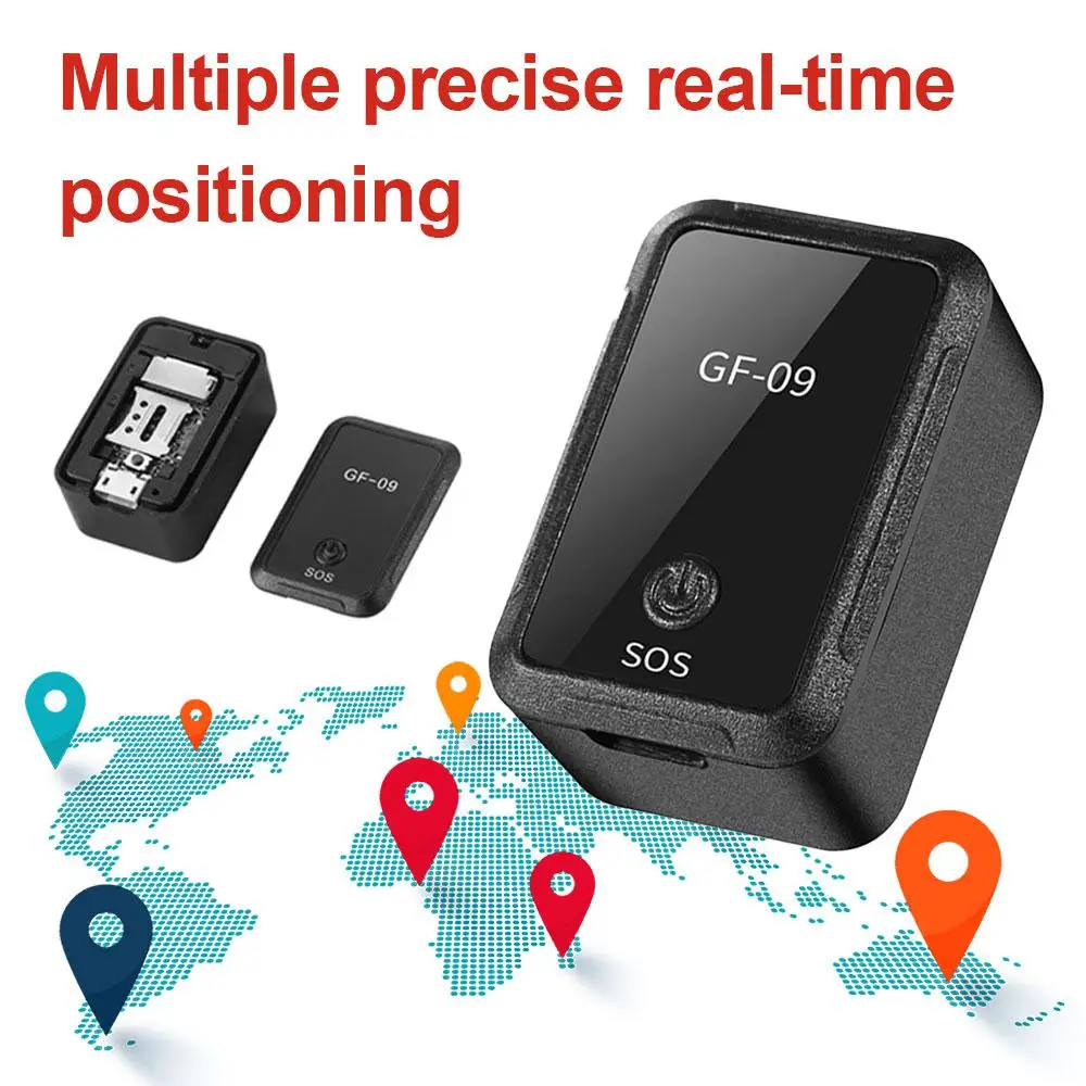 

Мини-GPS-трекер для автомобиля, устройство для отслеживания в реальном времени, защита от кражи, защита от потери, сильное магнитное крепление, SIM-сообщение, позиционер