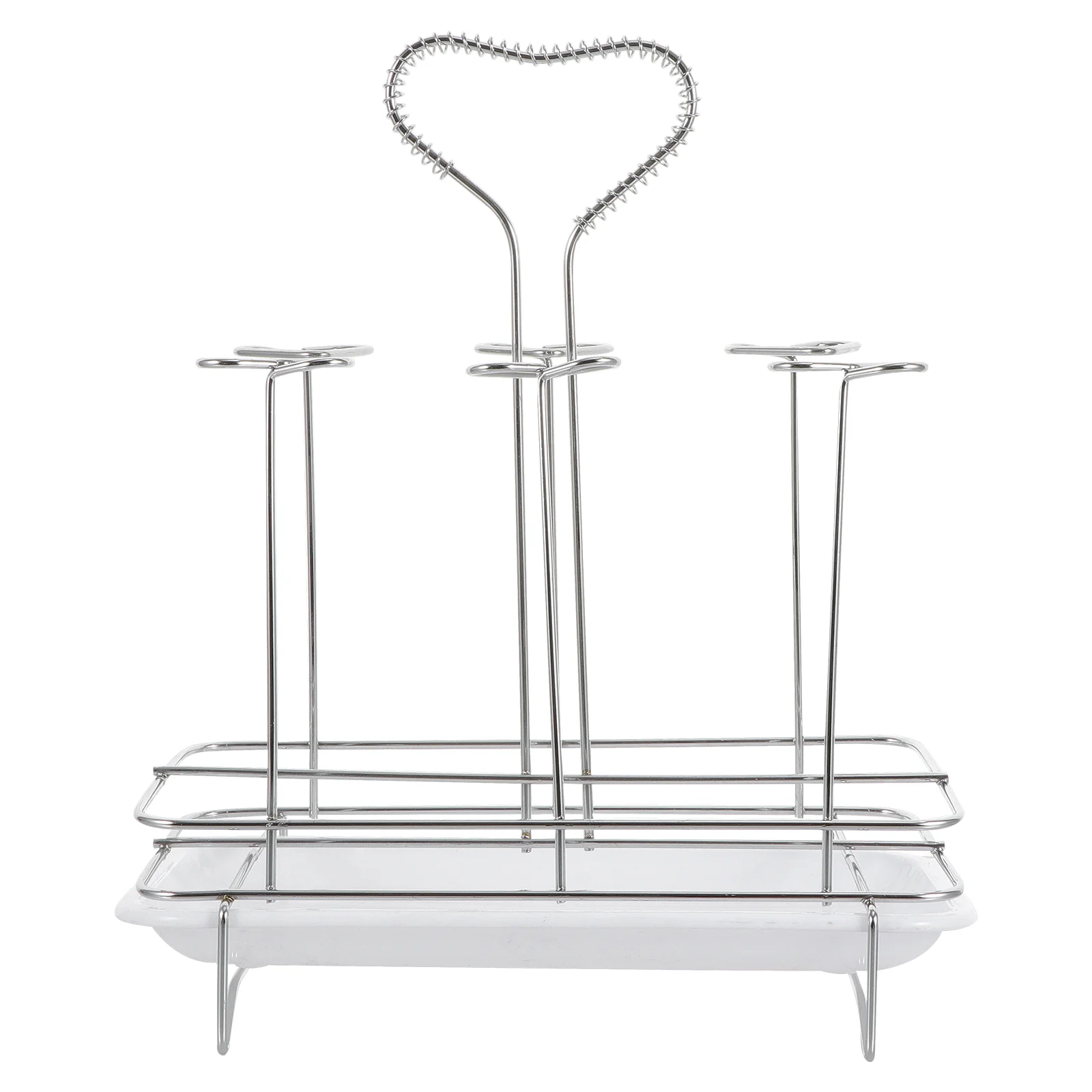 

Cup Rack Drying Mug Holder Coffee Tree Bottle Draining Drainer Tabletop Drinking Dryer Stand Shelf Countertop Cups Household
