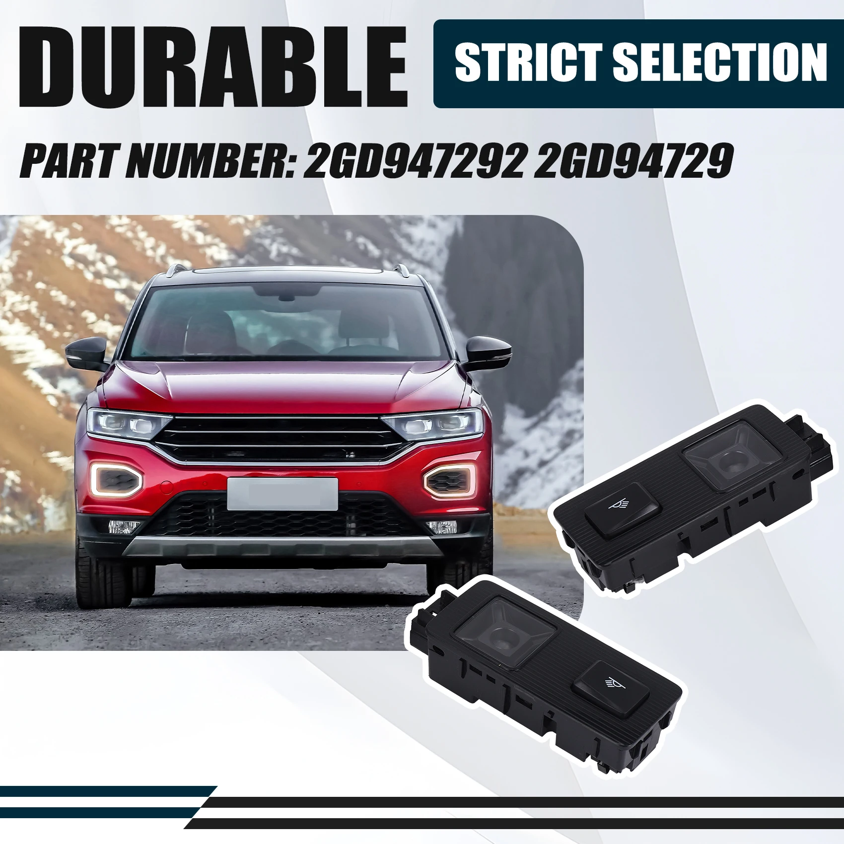 Светодиодная лампа для чтения M93K-Rear LED, подсветка салона для VW T-ROC 2GD947292 2GD947291 (art.: 3920d99f4e19d) - 3920d99f4e19d