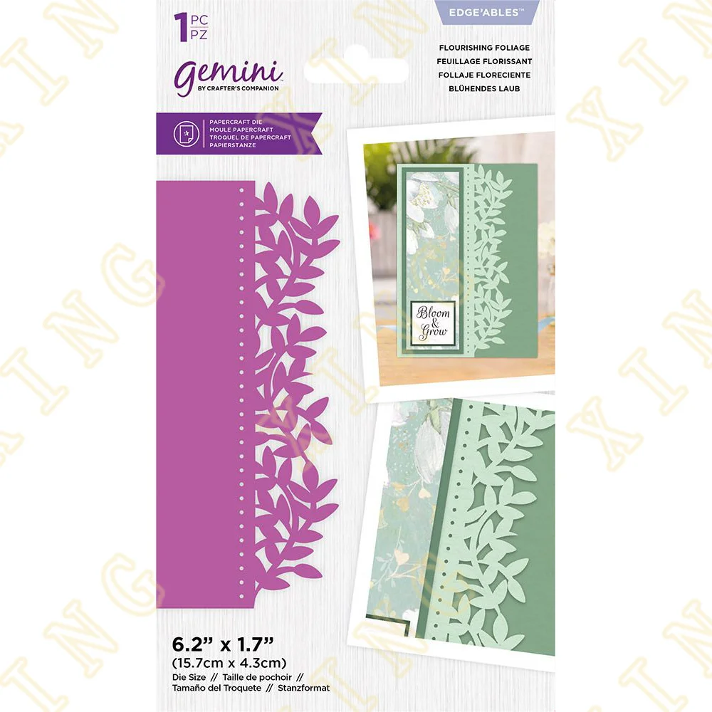 

Flourishing Foliage Metal Craft Cutting Dies Diy Scrapbook Paper Diary Decoration Card Handmade Embossing New Product for 2022