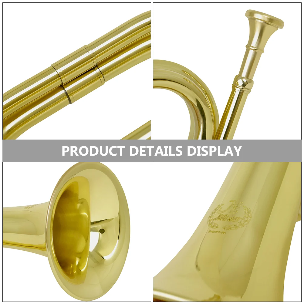 Stride Horn Испанский C Key Charge Band Труба в сборе Оркестр Музыкальные инструменты