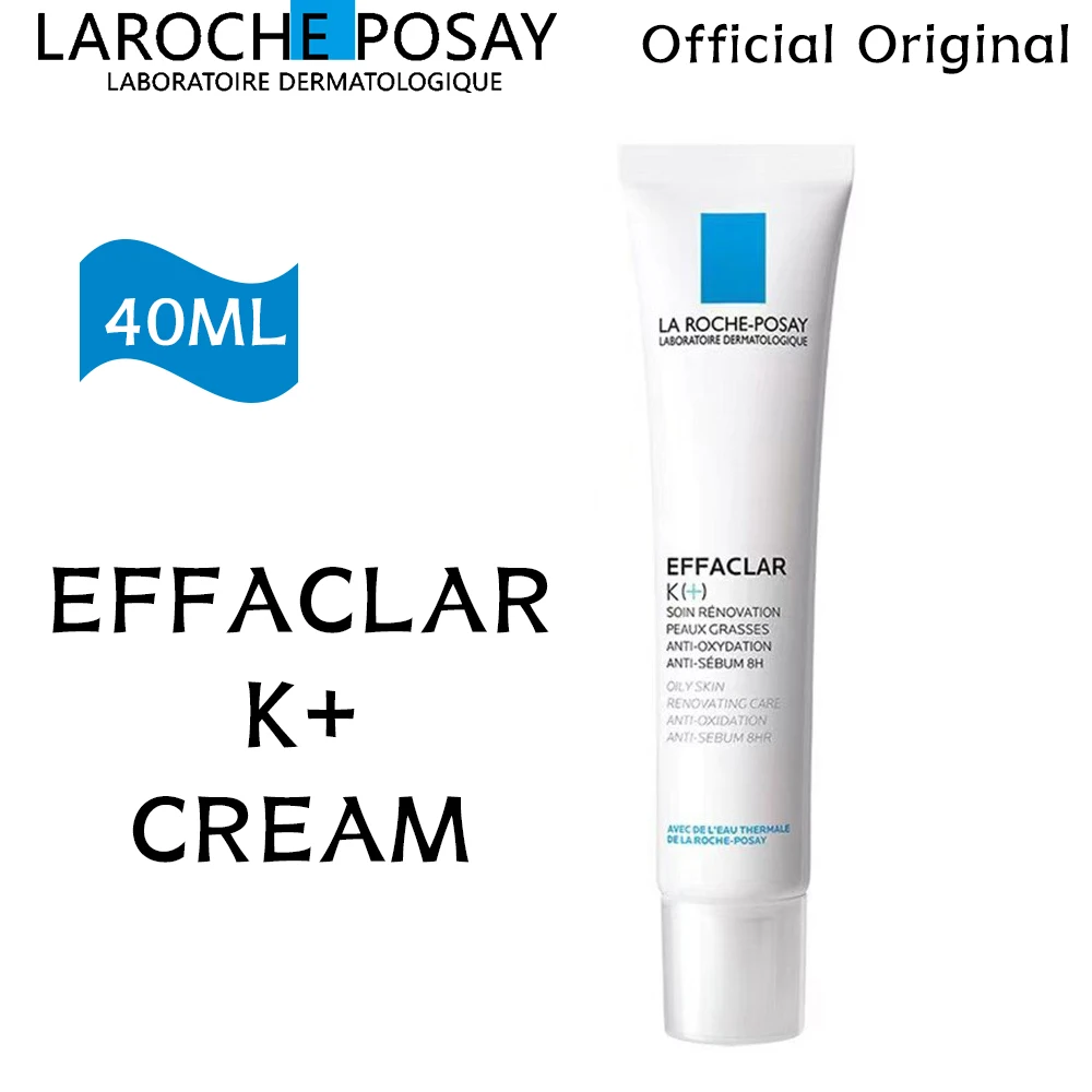 

Original La Roche Posay Effaclar K Blackhead Removal Improve Pores Reduce Acne Moisturizing Gentle and Oil-free Smooth Skin 40ml