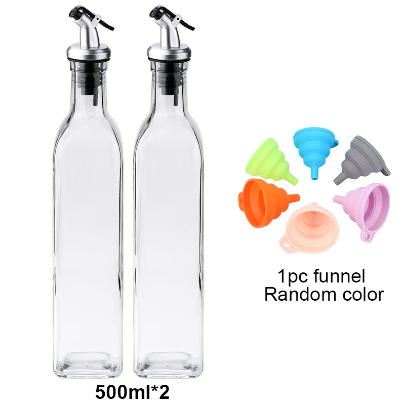 

Прозрачная стеклянная бутылка для оливкового масла FAIS DU