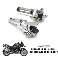 motorcycle highway folding footrests 22mm 25mm front foot pegs clamps for bmw r1200gs lc r 1200 r1200 gs adv adventure 2013 2019
