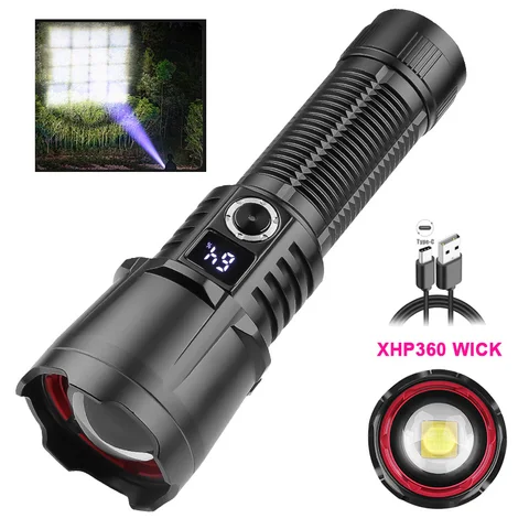 TRLIFE USB-фонарик XHP360 белый 500Вт