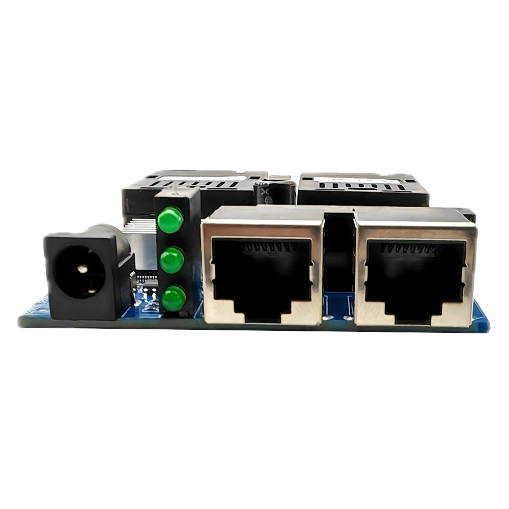 1/5/10 шт. 10/100/1000 м обратный POE G2F2E Fast Ethernet оптоволоконный переключатель выход 12 В