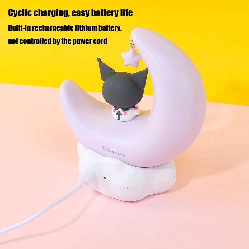 MINISO подлинная прикроватная лампа Sanrio Sweet Dream Pochacoo Kuromi анимация мягкий теплый свет