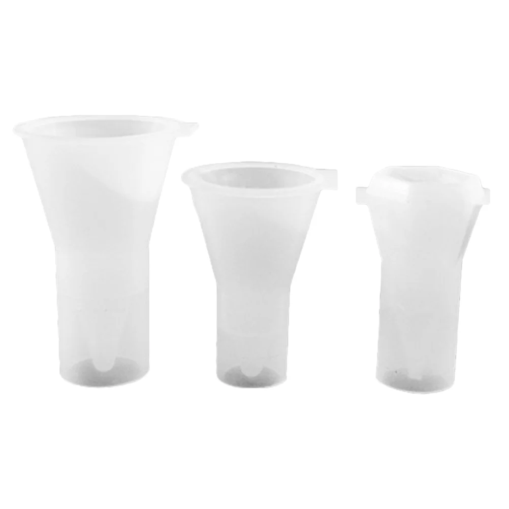 

Mold Diy Silicone Ring Coaster Cone Resin Crystal Epoxy Ornaments Pendant Casting Making Agate Hanging Pendants Holder Shaped