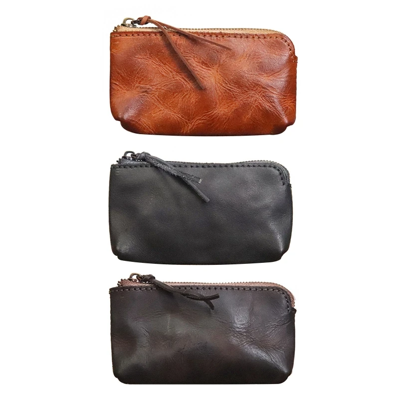 

Mini Purse Wallet Female Lipstick Storage Pouch Retro Literary Compact Wallet