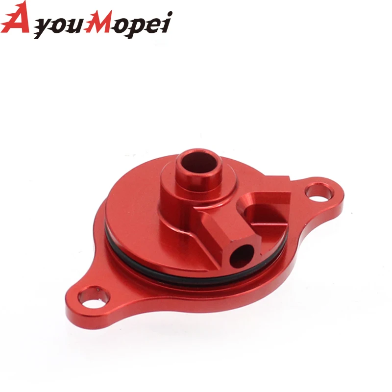 Крышка масляного фильтра двигателя для HONDA CRF250 R/RX CRF450 X/L/RL CRF450R CRF450RX CRF450L CRF450X CRF250R CRF