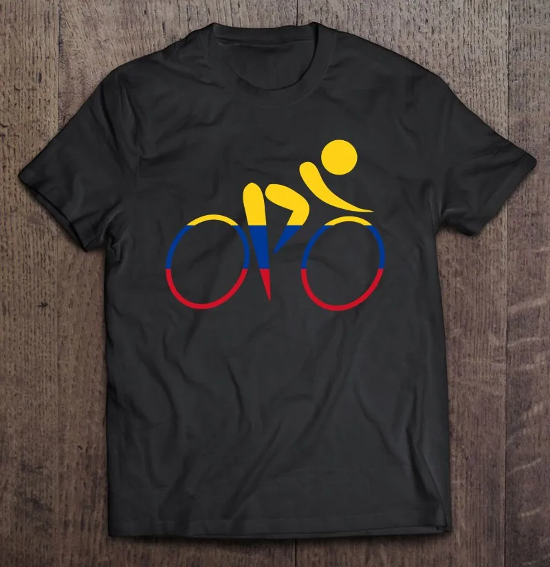 Футболки для велоспорта Colombia летние футболки большого размера Хлопковая мужская