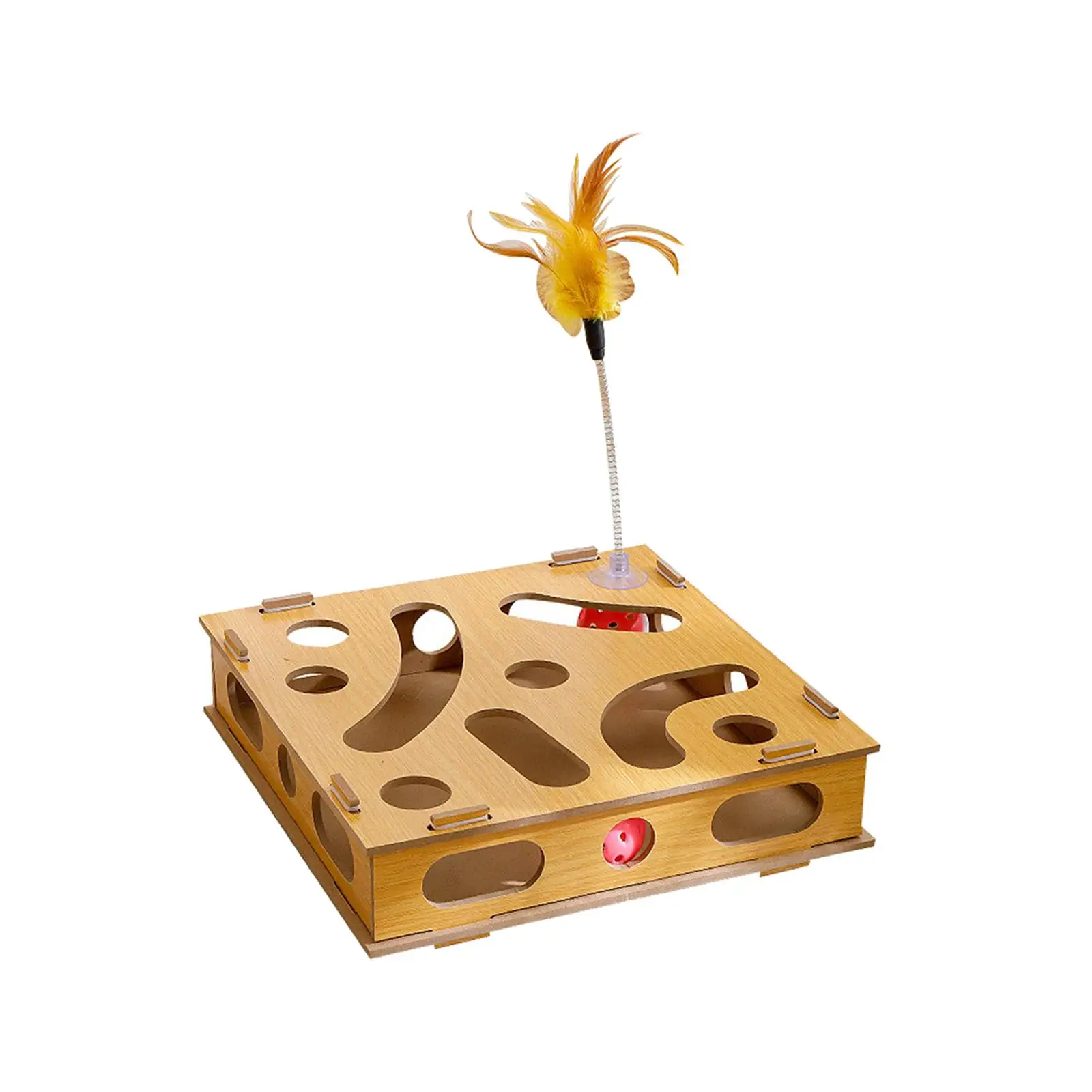 

Игрушка-лабиринт с кошачьими шариками, головоломка для домашних животных, кошки, котят, физические упражнения для обогащения