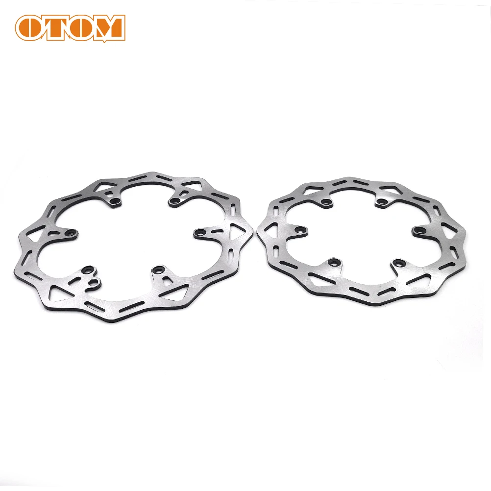 

Тормозные диски OTOM для мотоцикла 260 мм/220 мм, передние и задние тормозные диски с 6 отверстиями, стальной диск для KTM HUSQVARNA HUSABERG GASGAS SXF EXC TE FE MCF