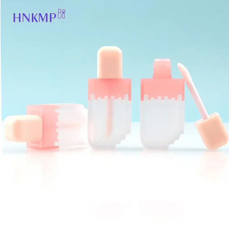 

5ml Empty Lip Gloss Tube Ice Cream Refillable Lip Balm Bottle DIY Container Portable Bottles Lipgloss Tubes