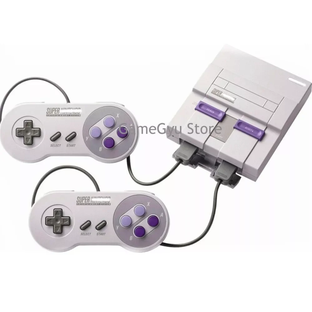 

2023SuperNES Nintend 21 Games SNES Game Console 16-bit SNES MINI Game Console U.S. Version 30 Games Support Tf Card accessories