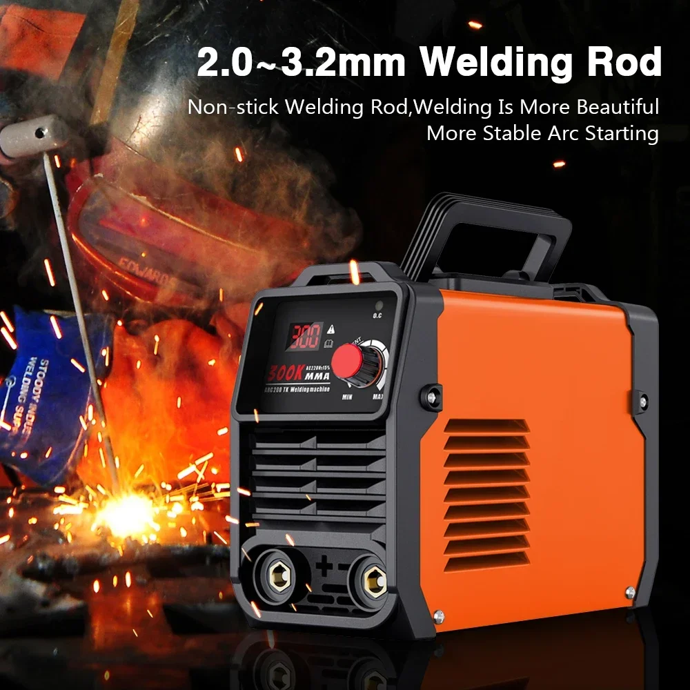 Портативный сварочный аппарат MMA 300K мини-компактный инверторный сварочное