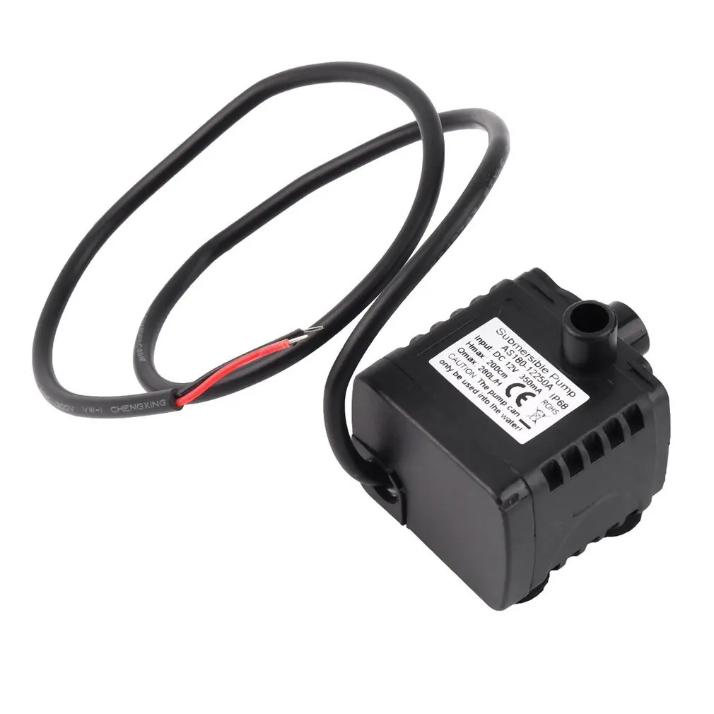 

2020 12V DC CPU Cooling CAR Brushless Water Oil Pump Waterproof Submersible CPU Cooling Car Brushless Washing Machine