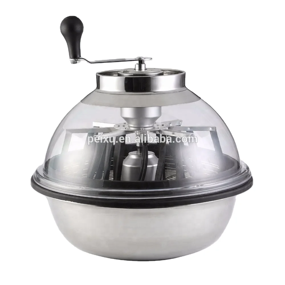 

Professional 16" Manual Bowl Leaf Trimmer with No Electric Parts