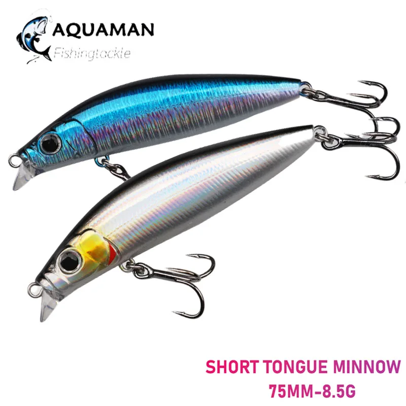 

Minnow Fishing Lures Accessories Wobblers for Pike Hard Baits 75mm 8.5g Artificial Bait Crankbaits Goods for Carp Fishing Tackle