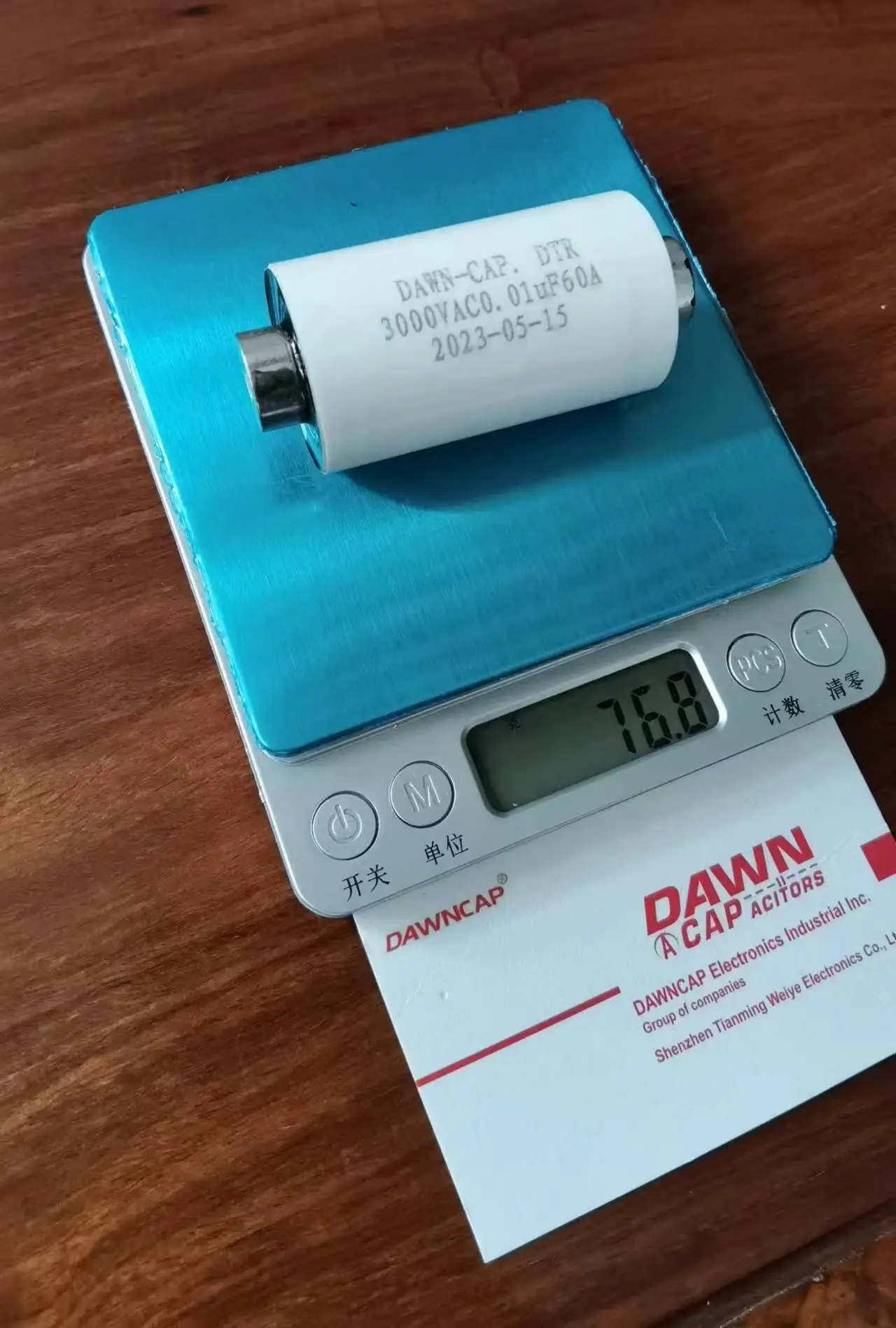 Резонансный конденсатор высокой мощности DAWNCAP DTR 0,01 UF 10000pF 3000VAC 60A