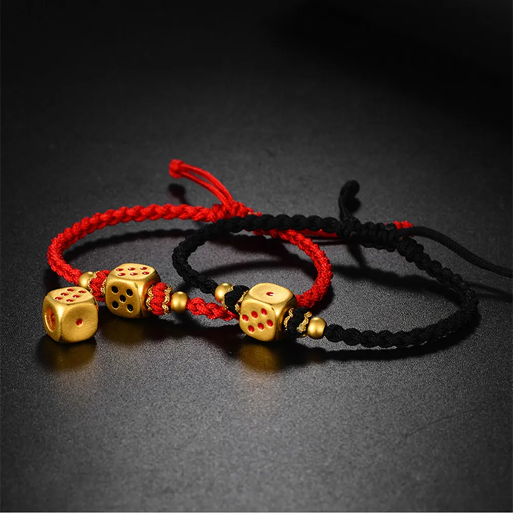 

Браслет из желтого золота 999 пробы с эмалью для мужчин и женщин, 1 шт.