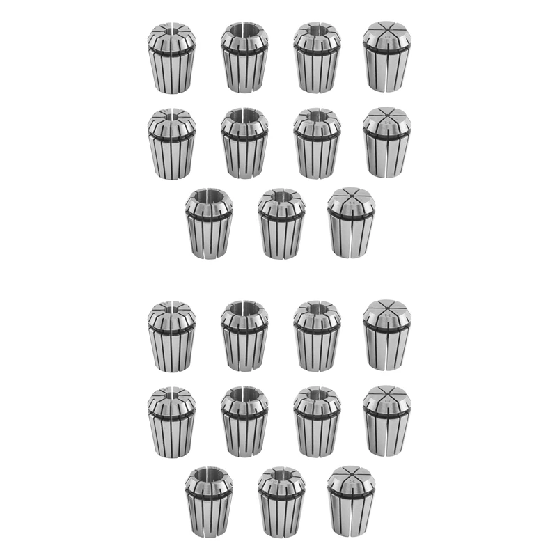 

ER25 Collet Set 22 Pcs From 3Mm To 16Mm For CNC Milling Lathe Tool And Spindle Motor