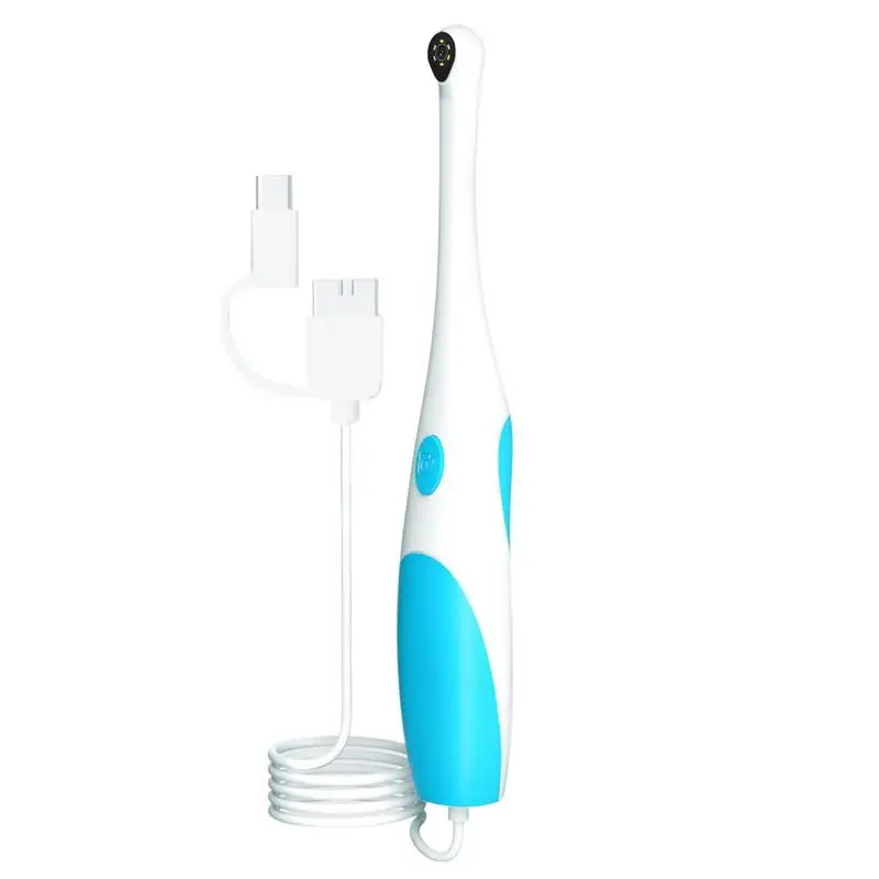 

Беспроводная 3 в 1 визуальная интраоральная камера с 6 лампочками, осмотр полости рта и зубов, Wi-Fi эндоскоп, стоматологический набор инструментов для телефона IOS